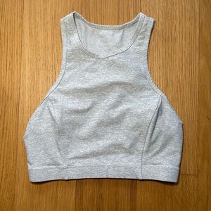 Outdoor Voices Athena Crop Top Grey S